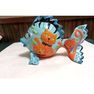 WESTLAND GIFTWARE FISH OUTTA WATER COLLECTIBLE 9'' FIGURINE CATFISH #11313