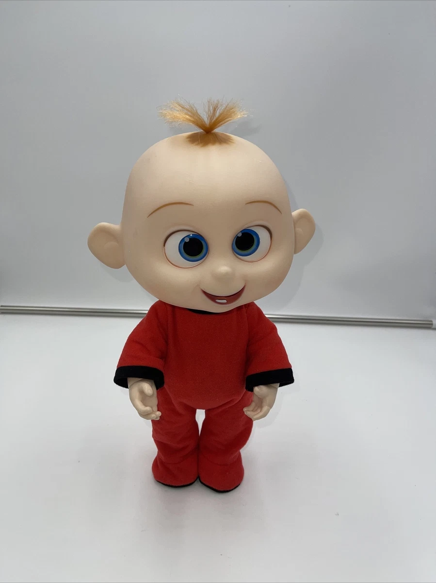 gårdsplads animation legemliggøre Incredibles 2 Baby Jack Attacks Doll Disney Talking Sounds Lights Up 13” |  eBay