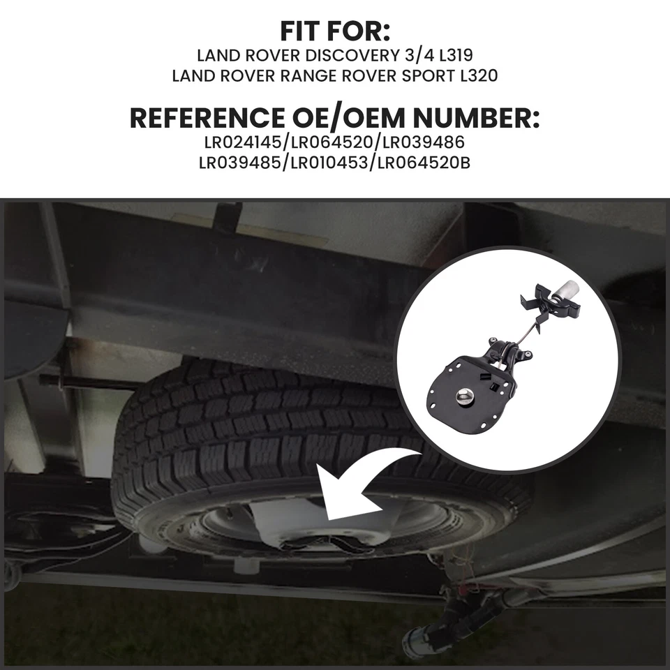 Ruota di scorta meccanismo di VERRICELLO for LandRover Discovery 3 mk3 4 mk4 - Imagen 3 de 4