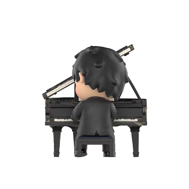 【未開封】Popmart Hirono The Pianist Figure Authentic POPMART Hirono THE PIANIST Limited Edition Figure