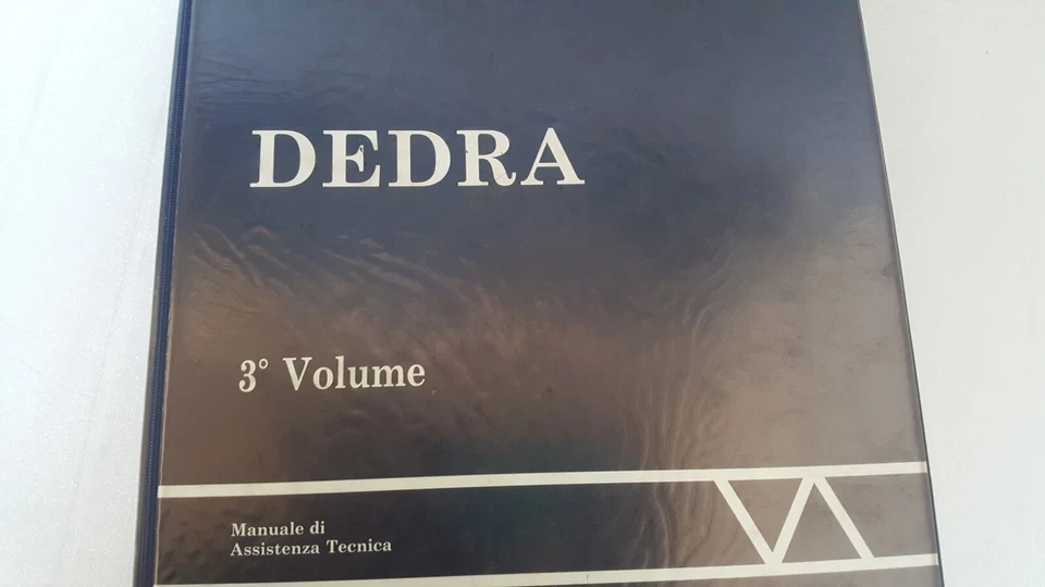 Manual De Taller Lancia Dedra 3° Tercer Volumen 1600 1800 2000 Y 2000 Turbo D - Imagen 4 de 4