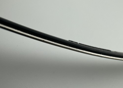 Authentic Tag Heuer Eyeglass Line Half-Rim TH 3823 Frame France Eyewear 57mm - Picture 18 of 24