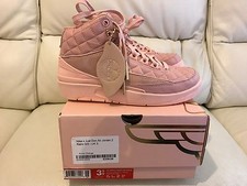 2017 NIKE AIR JORDAN 2 RETRO JUST DON GG ARCTIC ORANGE PINK SIZE UK 3 NEW