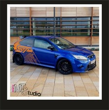Ford Focus ST Custom Decal Design Car Stickers Garages Design Project Valuation