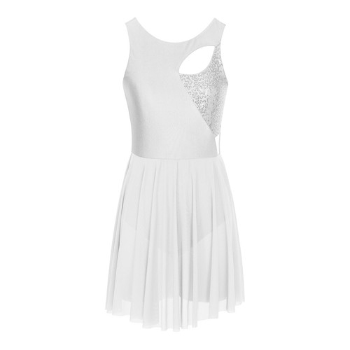 Para mujeres Disfraz de Baile Fiesta Vestido Show Vestidos de Baile Ropa Corta Borde Gimnasio - Imagen 72 de 77
