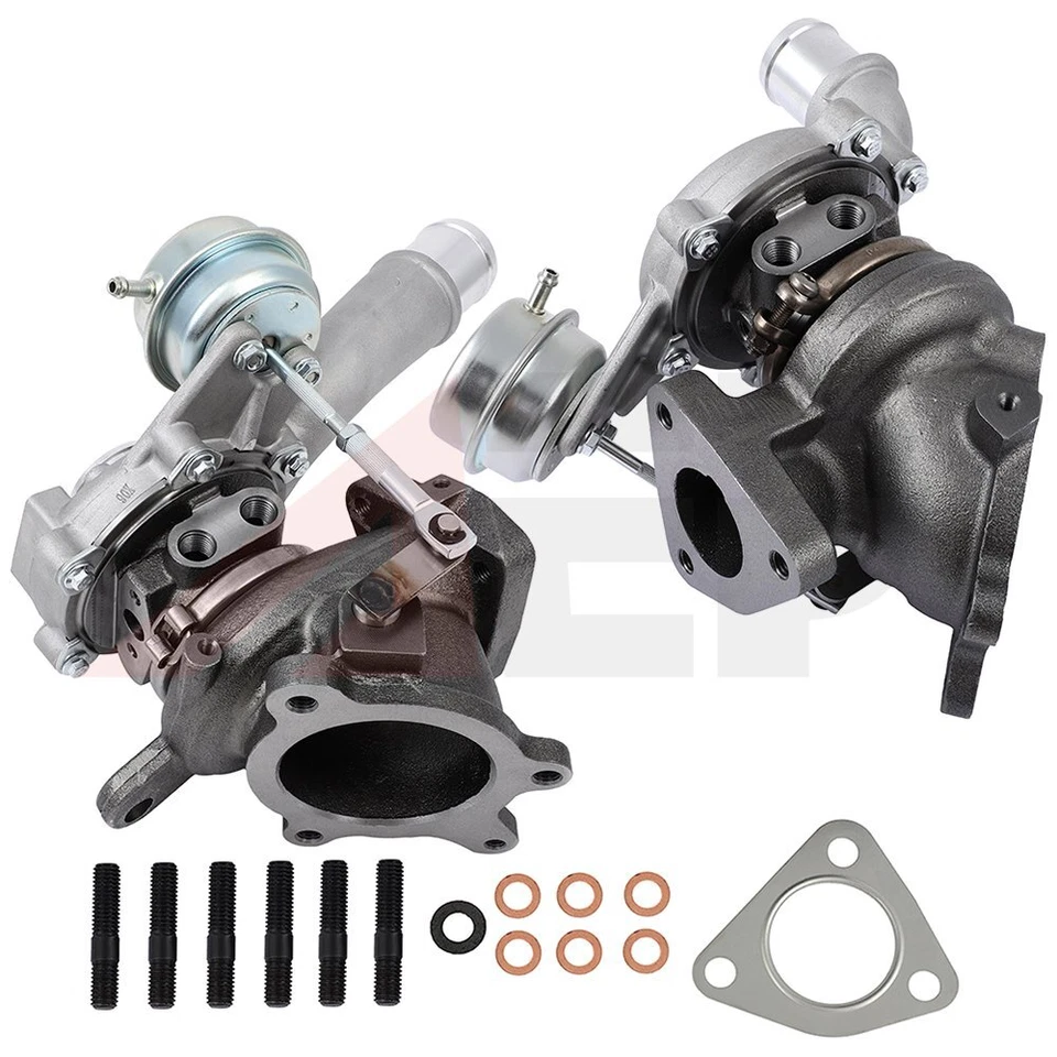 Par de turbocompresores para Ford Taurus SHO EcoBoost 3,5 L 2010-2015 lado izquierdo+derecho Foto 2 de 4