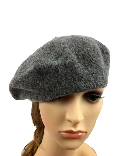 100% Wool Classic Adults Unisex French Beret - Picture 14 of 21
