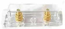 IMC Audio ANL Fuse Holder Gold Fits 0/2/4/6/8 Gauge Wire