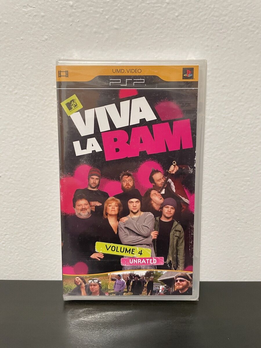 Viva La Bam Volume 4 - Sony PSP - UMD Video - NEW - MTV Viva La Bam Volume 4 - Sony PSP - UMD Video - NEW - MTV