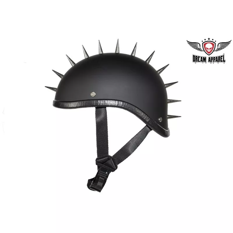 Motorcycle helmet with spike on top sales