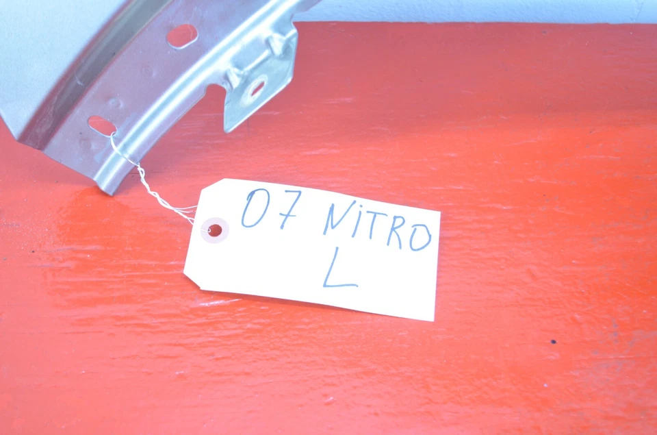 07-11 DODGE NITRO PANEL GUARDABARROS DELANTERO IZQUIERDO LADO CONDUCTOR OEM Foto 2 de 4