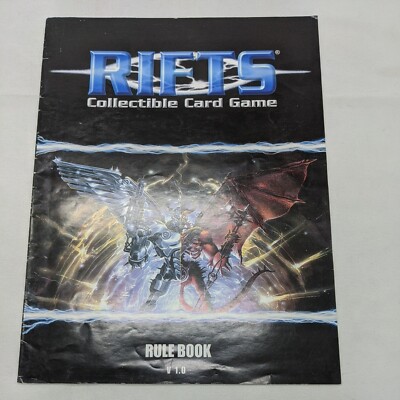 Rifts Colletible Card Game Rule Book V 1. 0