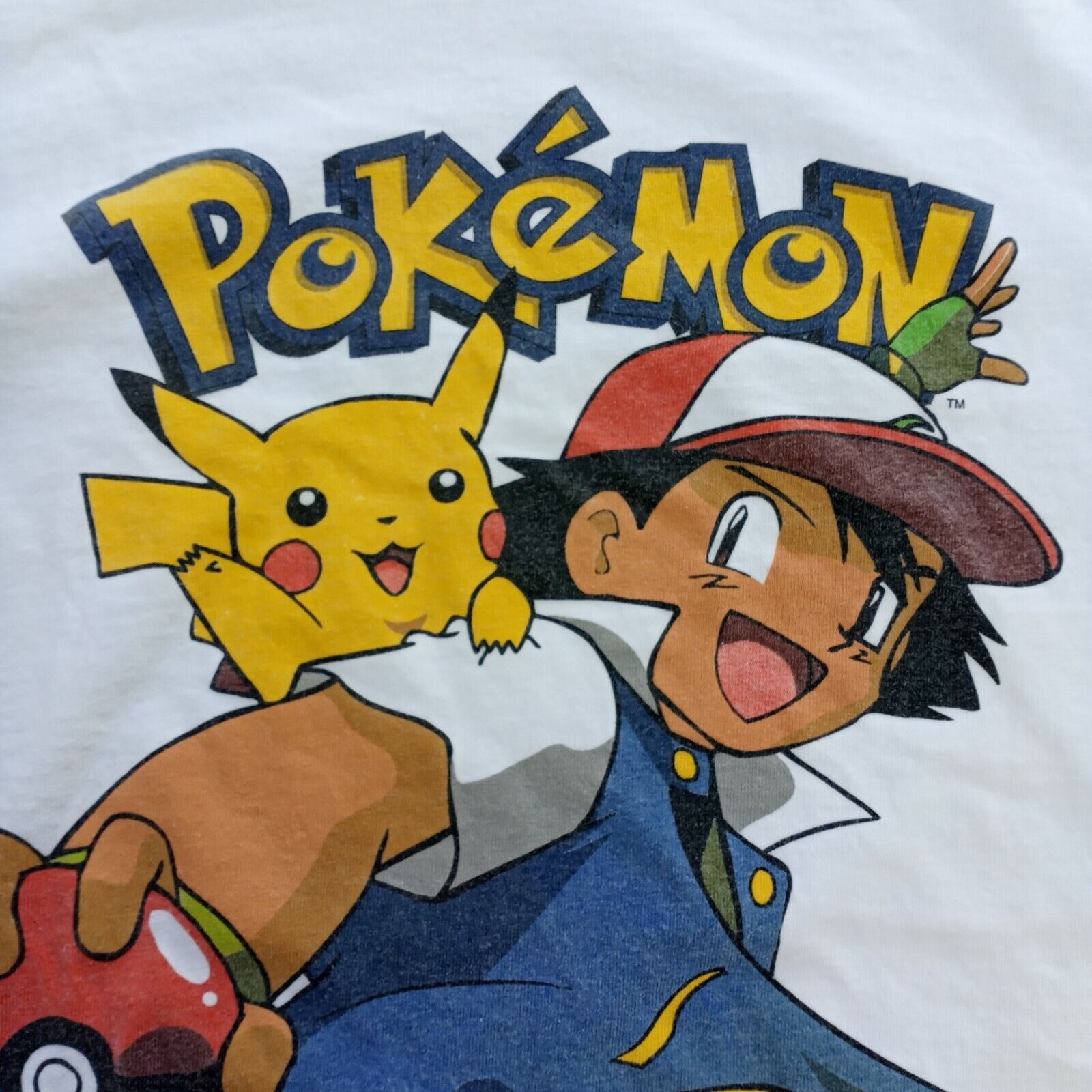 Vintage  Pokemon Pikachu 1999  T-shirt  Size Yout… - image 6
