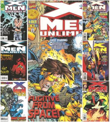 °X-MEN UNLIMITED #8 9 10 13 15 17 19° US Marvel 1997 68 Seiten -Auswahl-