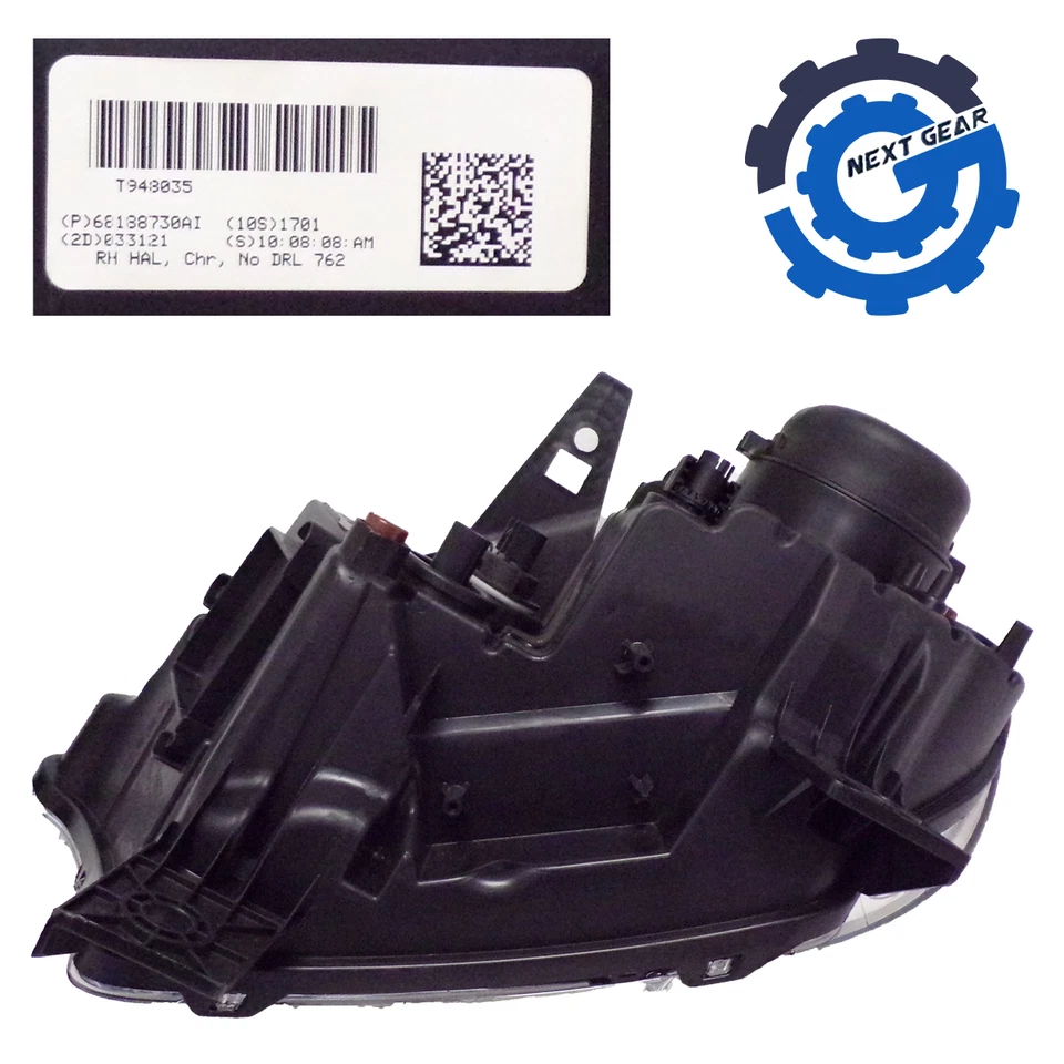 OEM Mopar Front Right Headlight Head Lamp 2014-2015 Dodge Durango 68188730AI - Image 4 of 4