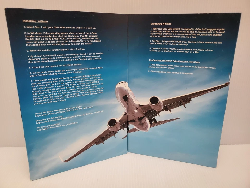 DVD ROM de simulación de vuelo XPlane 10 edición global ultra realista 2011, 8 discos Foto 3 de 4