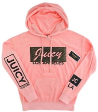 Juicy Couture Black Label Women's Jacket WTKT74262, LA Slouchy Hooded Pullover