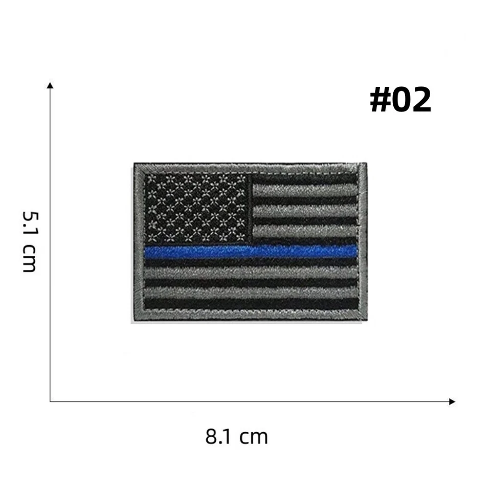 Rectangular Embroidered Name Tag Iron-on Patch Quality Badge 2X3" 2025 - Image 2 of 4