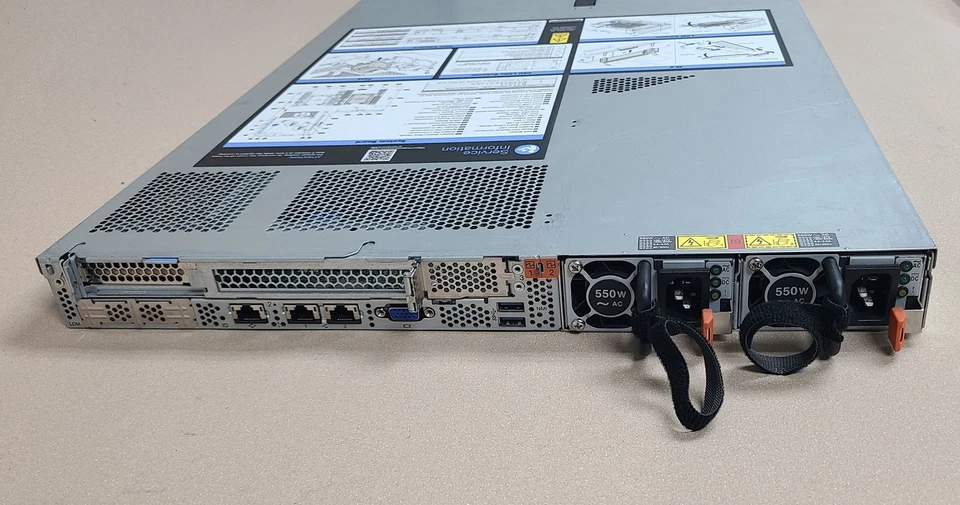 Lenovo SR530 Think System 8x 2.5” 1U CTO Server 48GB RAM, 2.4TB SAS 3x01GV822 - Image 2 of 4