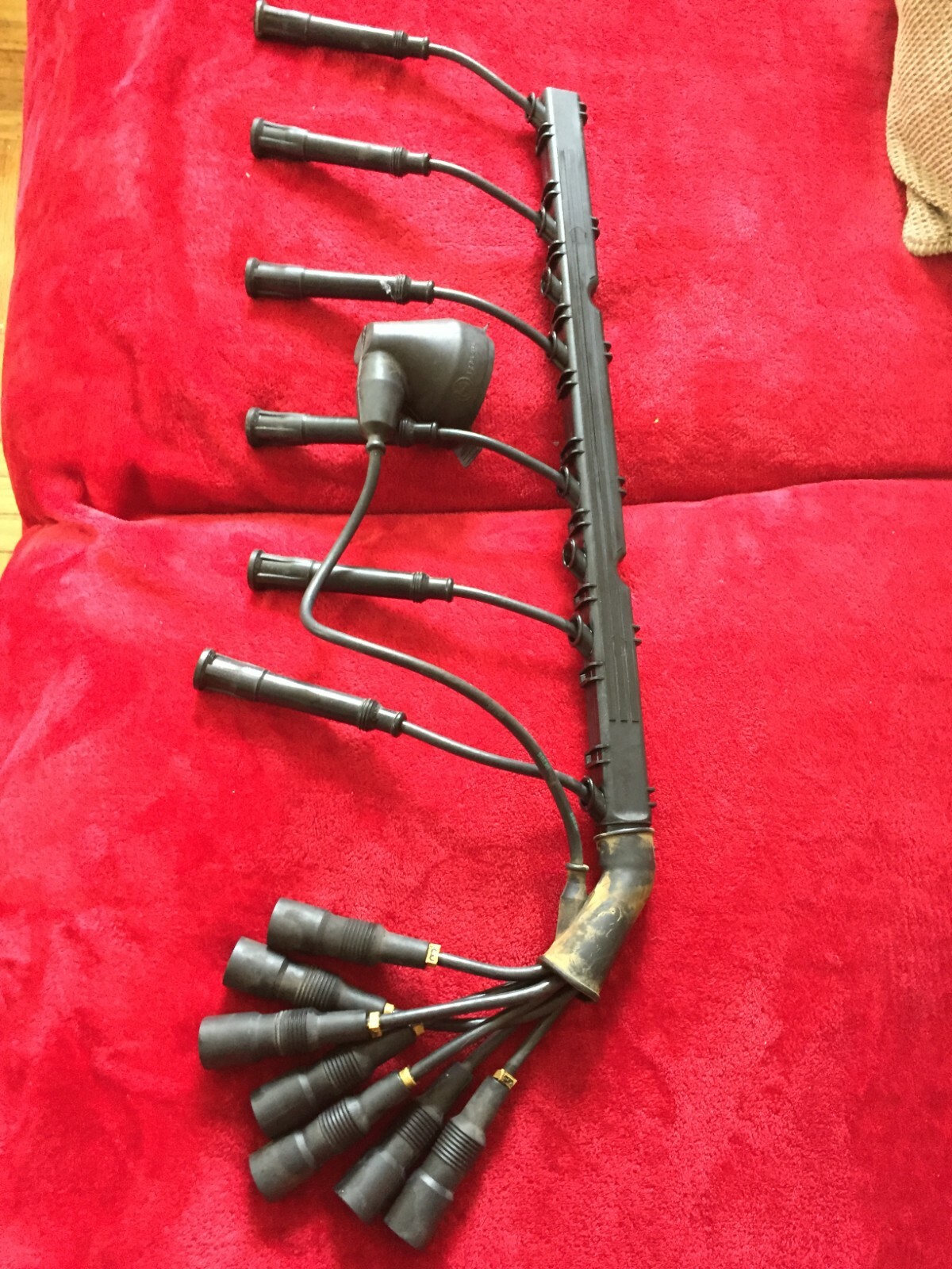 BMW E28 528e Distributor Cap and Rotor Set W Wires Bremi 19821988 OEM