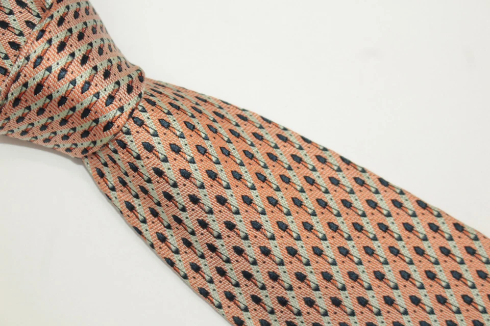 Corbata de seda HOLDEN COURT hecha en Italia F65335 Foto 3 de 4