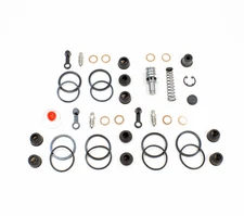 Brake Caliper Seal Kit w Mast Cyl Kit for 1983-86 Honda VF 1100C V65 MAGNA F R