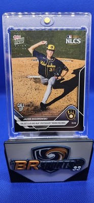  2025 Topps Now Jacob Misiorowski black BOOKEND 10/10  Rookie Call Up NLCS #877 