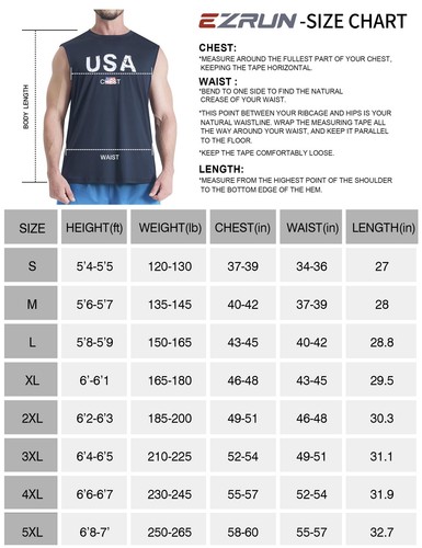 Men's Sleeveless Shirt Quick Dry Workout Muscle Tank Top Gym Athletic Beach S... - Picture 6 of 6