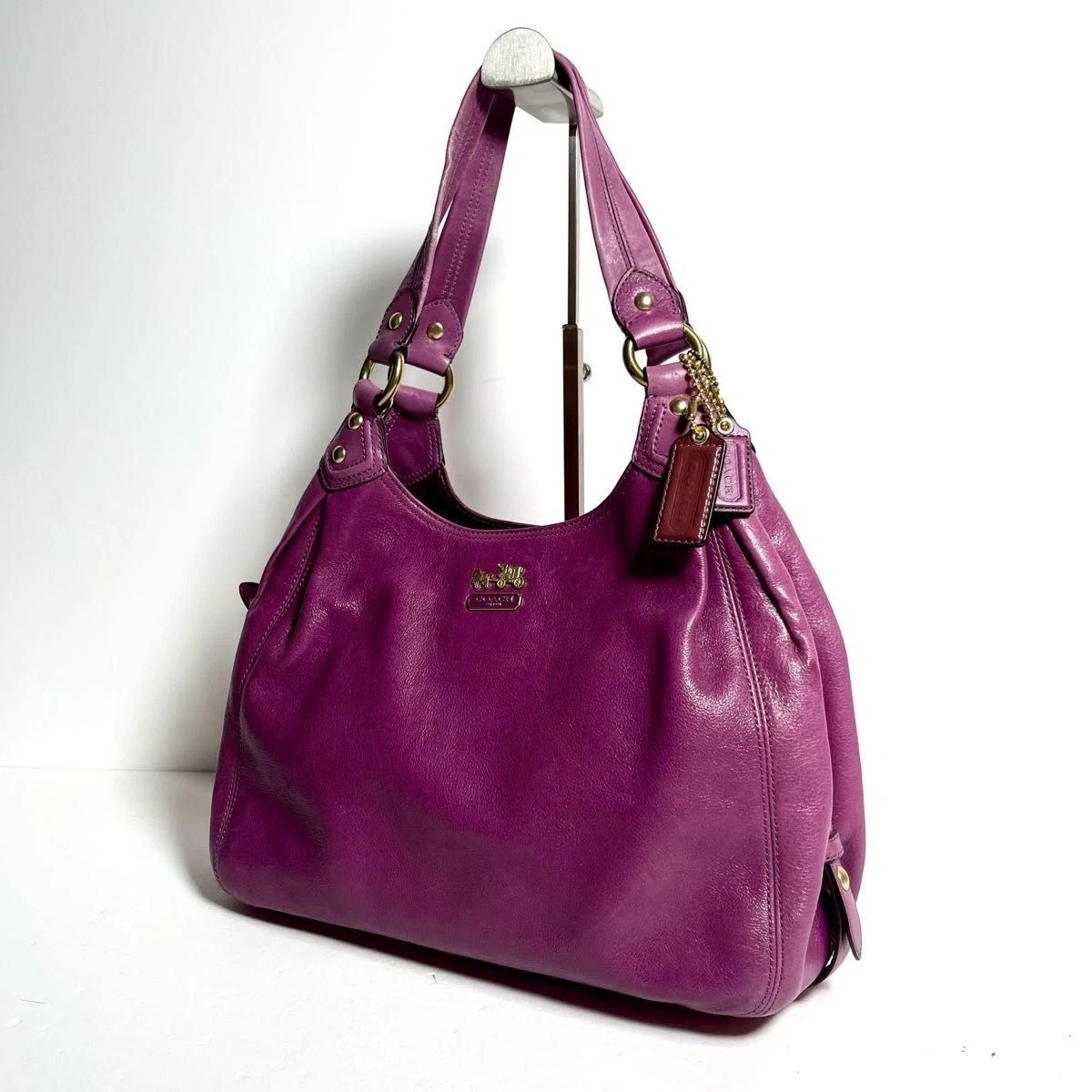 Coach Madison Maggie Purple for sale | eBay