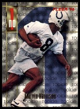 Marvin Harrison Rookie Card 1996 Fleer Indianapolis Colts #159. rookie card picture