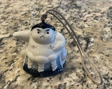 RARE VINTAGE Japanese Sumo Wrestler Bell!