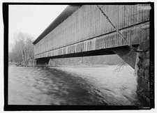 Wright's Bridge,Sugar River,Claremont,Sullivan County,New Hampshire,NH,HAER,8