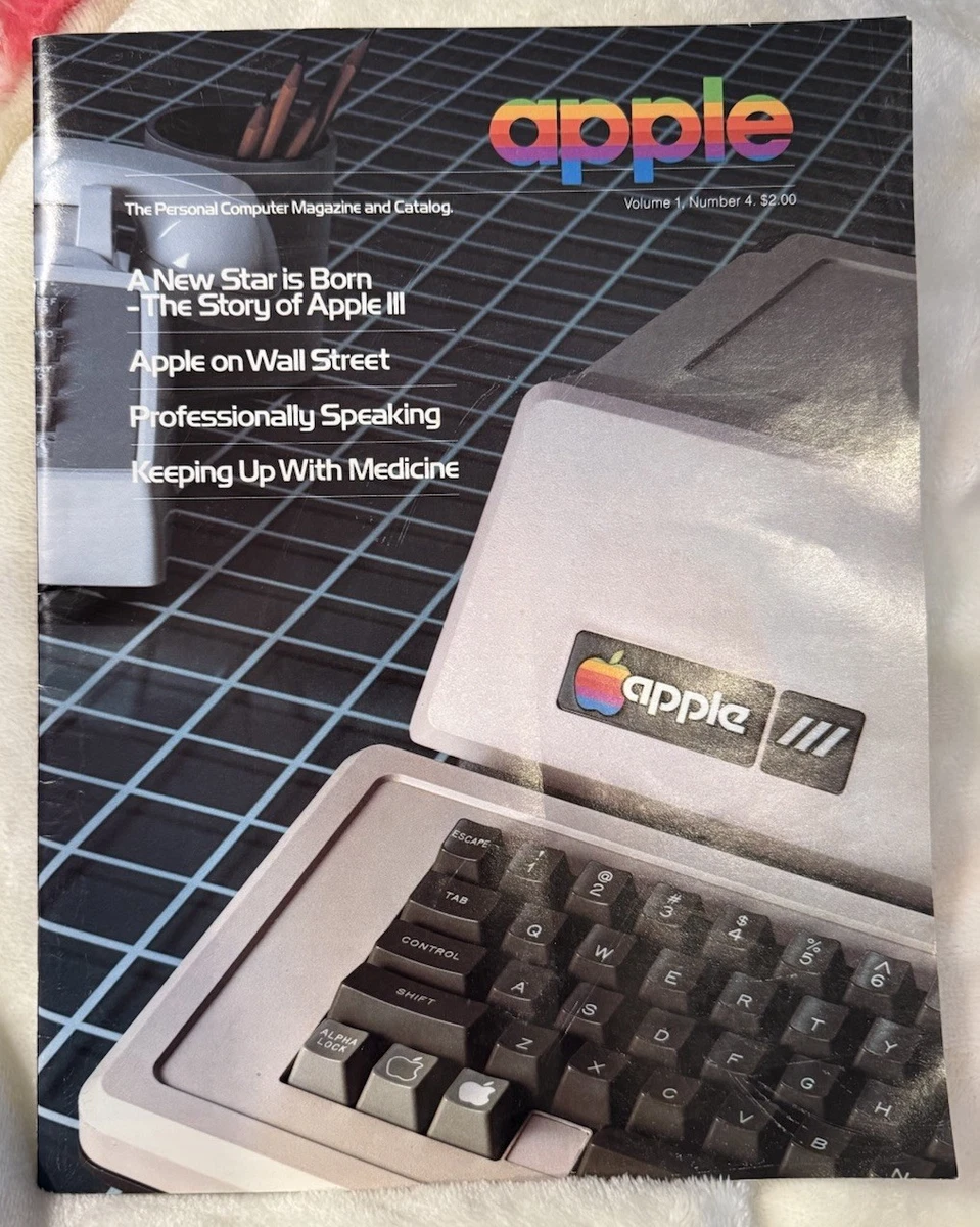 Apple Vintage Computer Magazine for sale - eBay