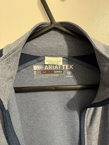 Ariat Freya Heat Series Jacket Blue/Grey Size Small - Picture 2 of 4