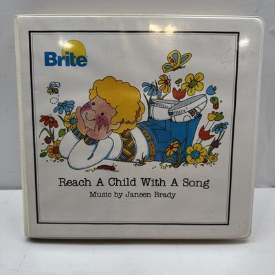 Reach A Child With A Song Music by Janeen Brady 12 Cassette Tapes Set Brite