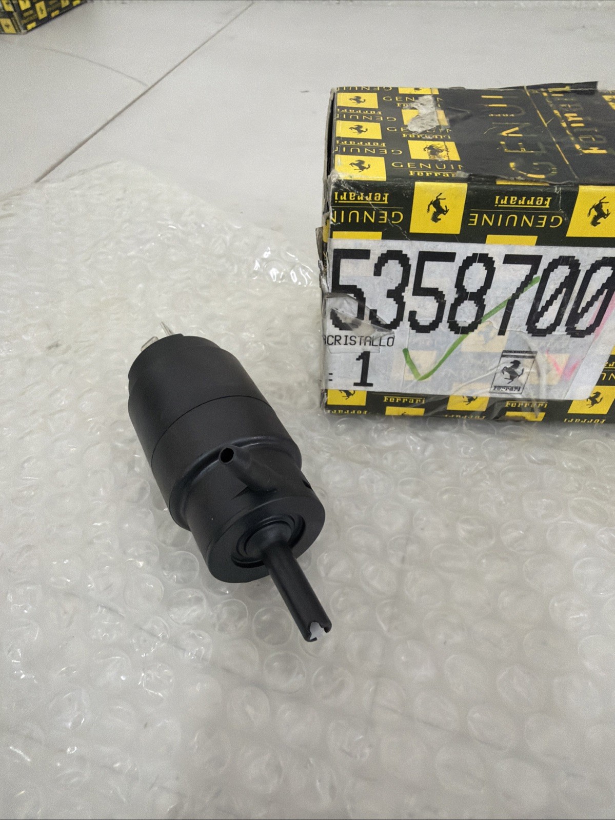Ferrari 360 Washer pump P/N 65358700