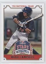 2015 Panini Stars and Stripes Noah Campbell #80 4v0