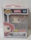 Marvel Jean Grey Glow In The Dark Target Exclusive 645 Funko Pop With Protector