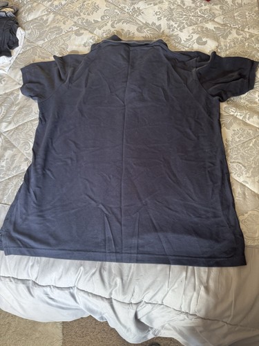 Men’s Lacoste Navy Blue Polo Shirt, Short Sleeve, XXL - Picture 3 of 3
