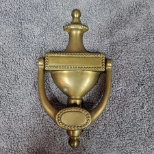 Vintage Brass Door Knocker Made In Valsan Portugal