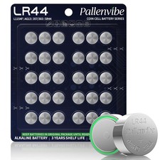 30 Pack LR44 Batteries, AG13 A76 L1154F SR44 lr 44 Button Coin Cell Battery ...