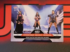 2025 WWE Topps Now Rhea Ripley Lyra Valkyria Stephanie Vaquer Base #95