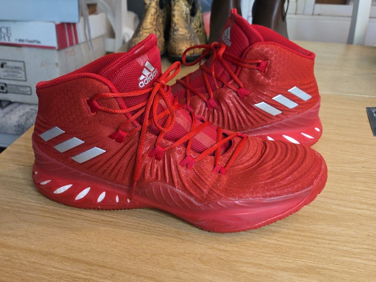 Adidas Crazy Explosive PK Solar Red Basketball Shoes Men Size 16