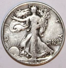 1942-D Walking Liberty Half Dollar - Very Fine - #1088EC