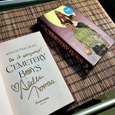 Signed Cemetery Boys Barnes & Noble Exclusive Edition Aiden Thomas