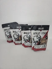 4 Packs Of Scott Pet Dog Treat Bully Stickz Made With Real Beef Unopened  Sealed