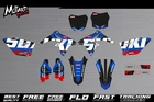 Graphics Kit for Suzuki RMZ 250 2010 - 2012 2013 2014 2015 2016 2017 2018 Decals