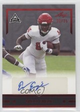 2021 Leaf Memories 1991 Base Red Spectrum 22/25 Emeka Emezie #GLR-EE2 Auto 1b8