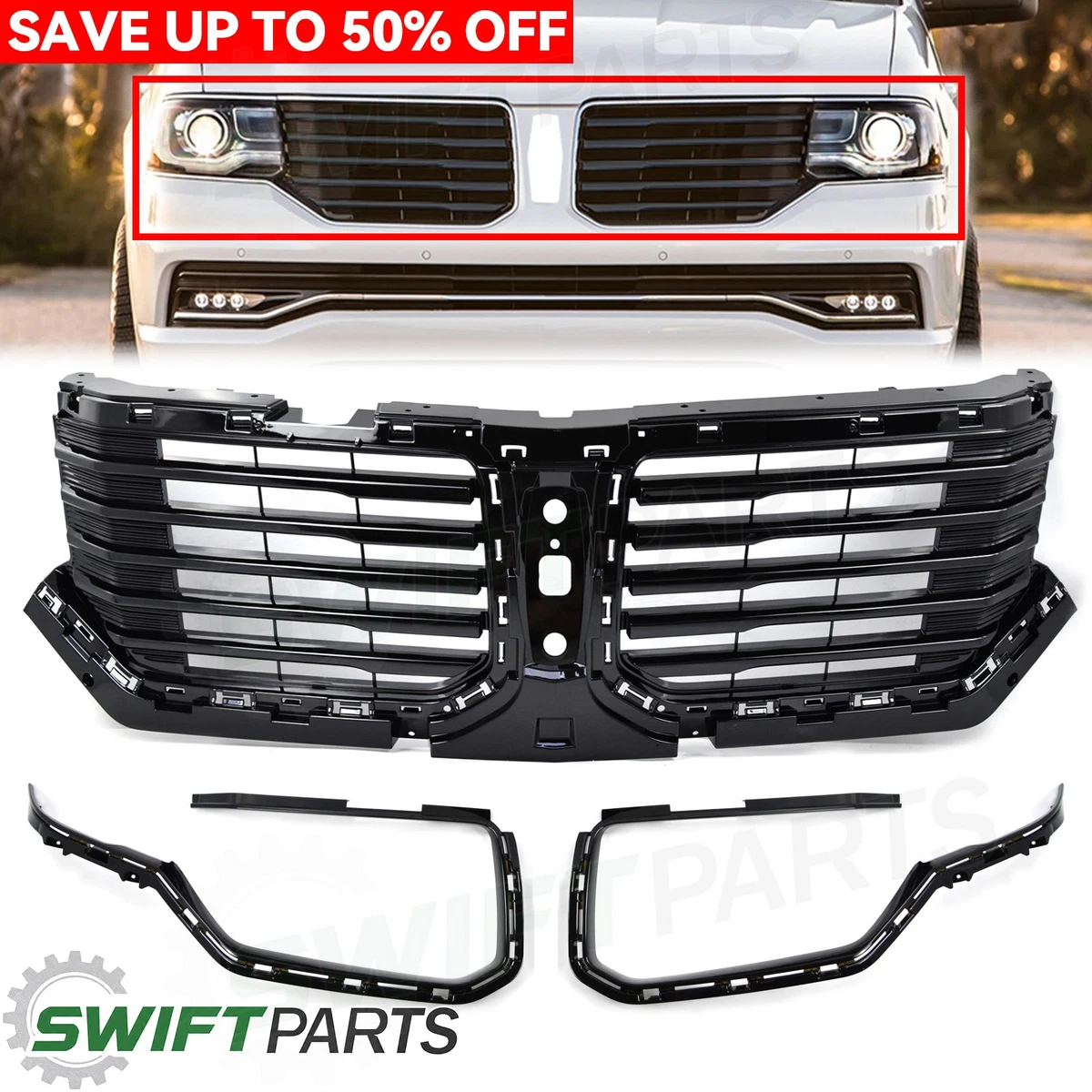 Grilles for Lincoln Navigator for sale | eBay