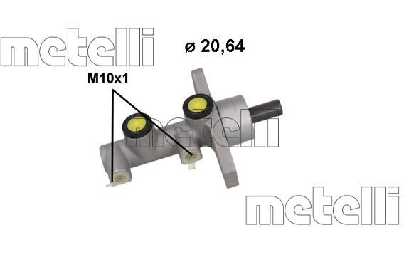 Metelli Hauptbremszylinder Hauptzylinder FüR Chevrolet Matiz M200 M250 0.8-image